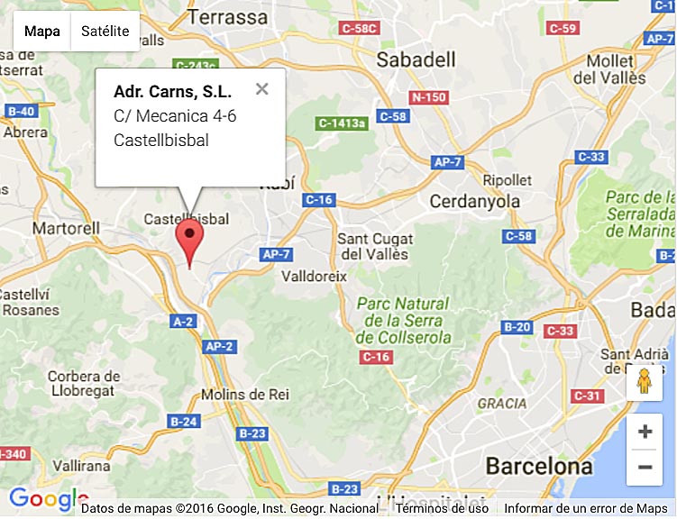 un mapa de catalunya